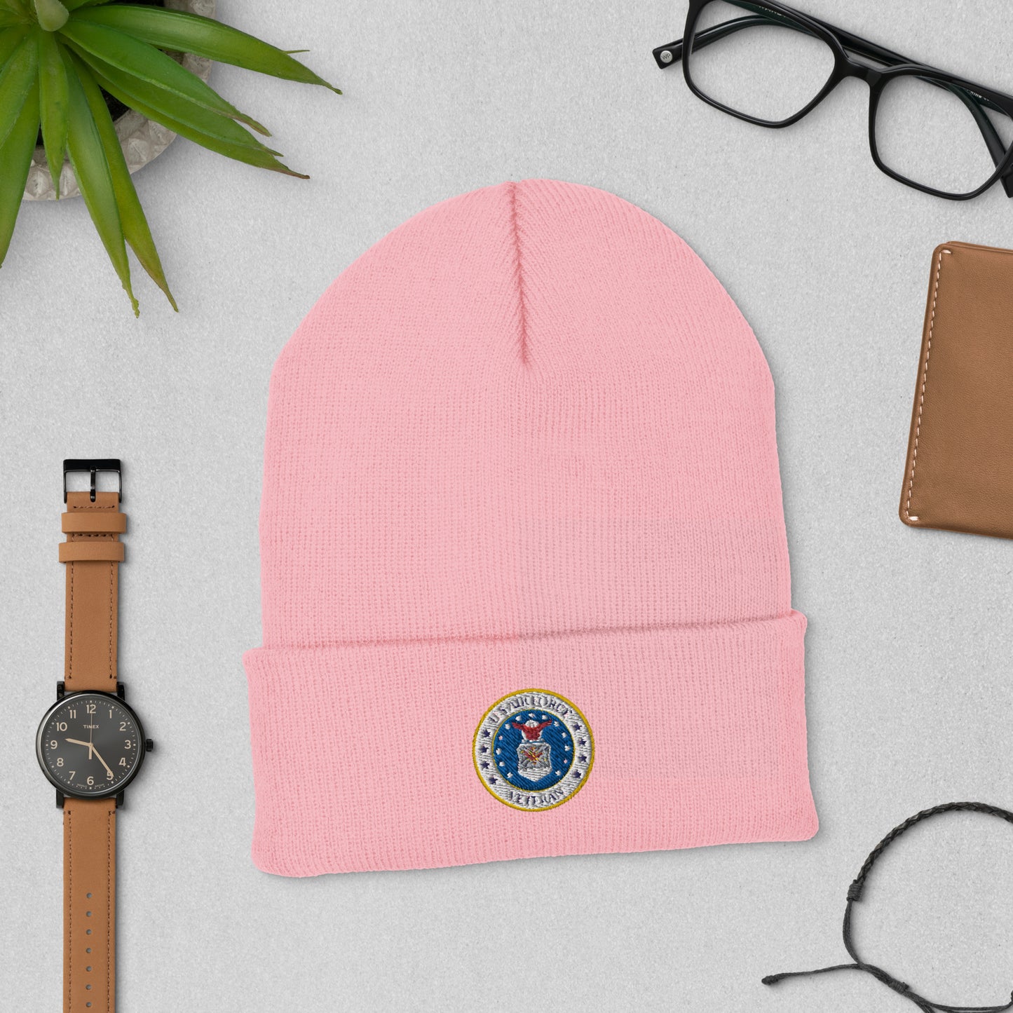 USAF Veteran Cuffed Beanie