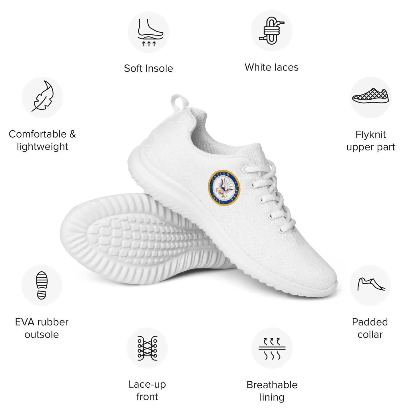 US Navy Men’s Athletic Shoes
