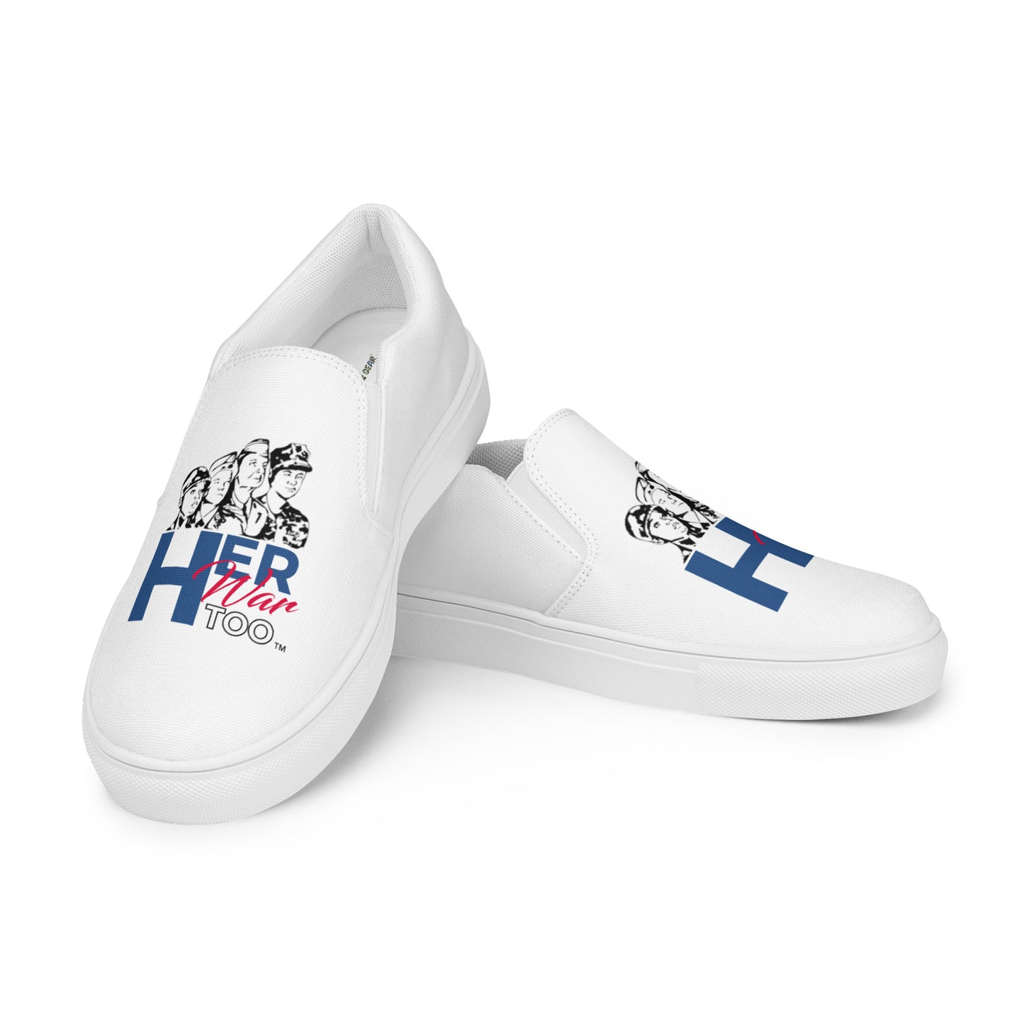 Her War Too™ Women’s Slip-on Canvas Shoes