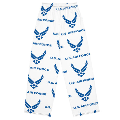 USAF All-over Print Unisex Wide-leg Pants