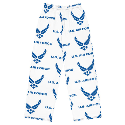 USAF All-over Print Unisex Wide-leg Pants