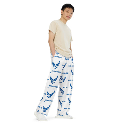 USAF All-over Print Unisex Wide-leg Pants