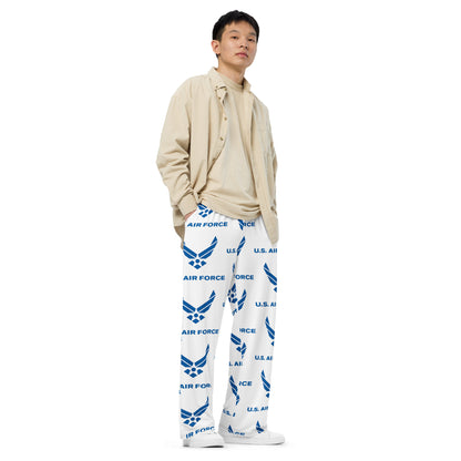 USAF All-over Print Unisex Wide-leg Pants