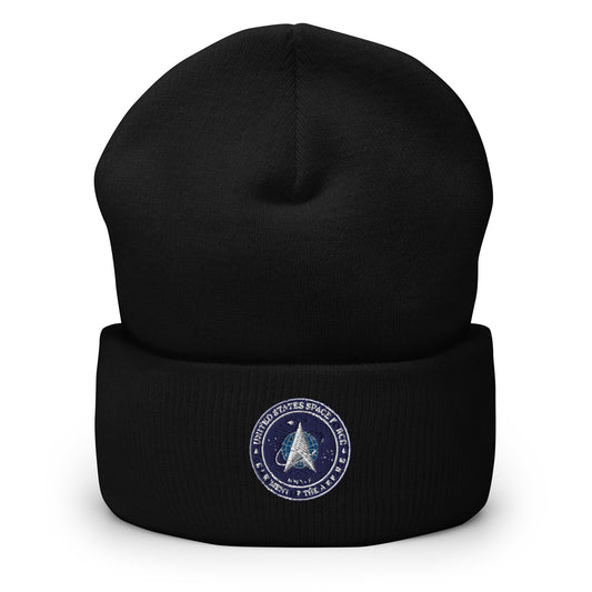 Space Force Cuffed Beanie