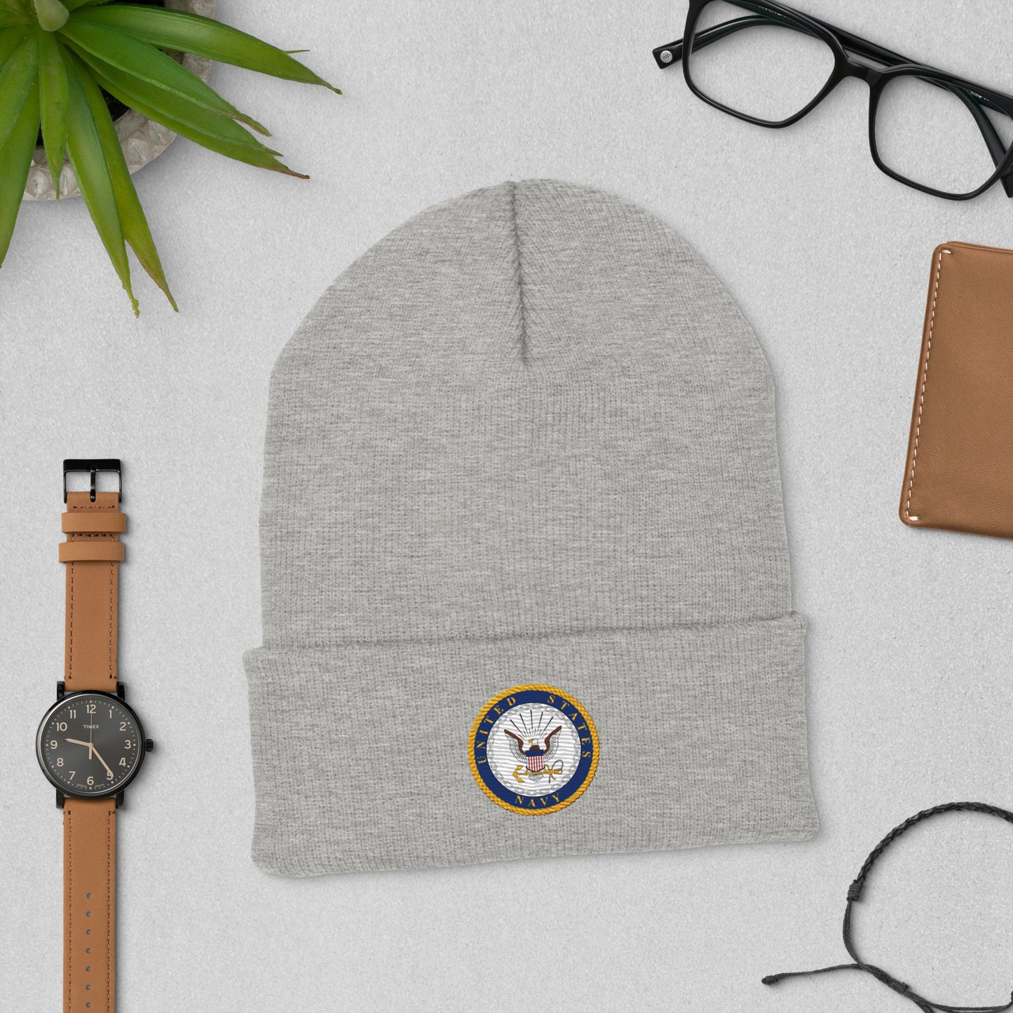 US Navy Cuffed Beanie