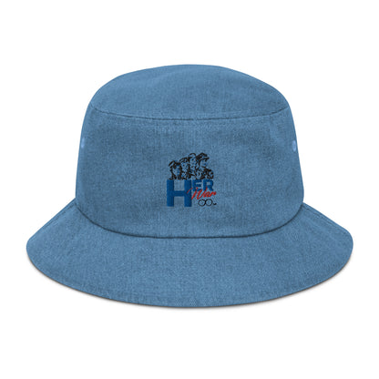 Her War Too™ Denim bucket hat