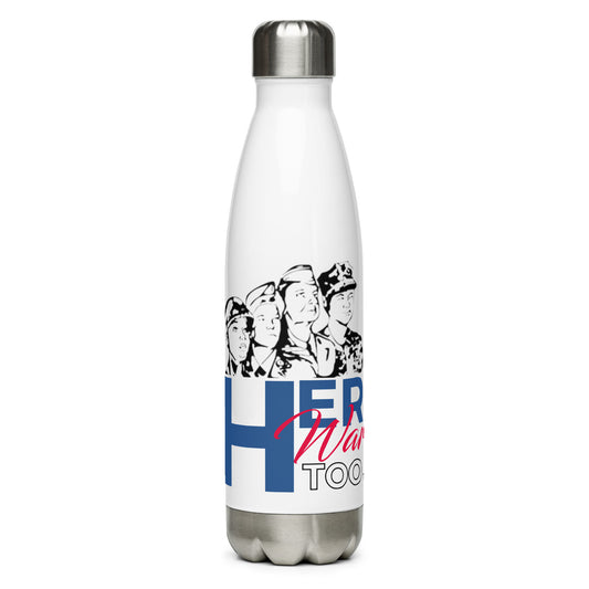 Her War Too™ Stainless steel water bottle