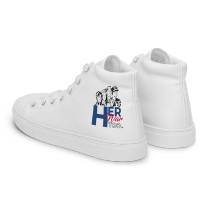 Her War Too™ Women’s High Top Canvas Shoes